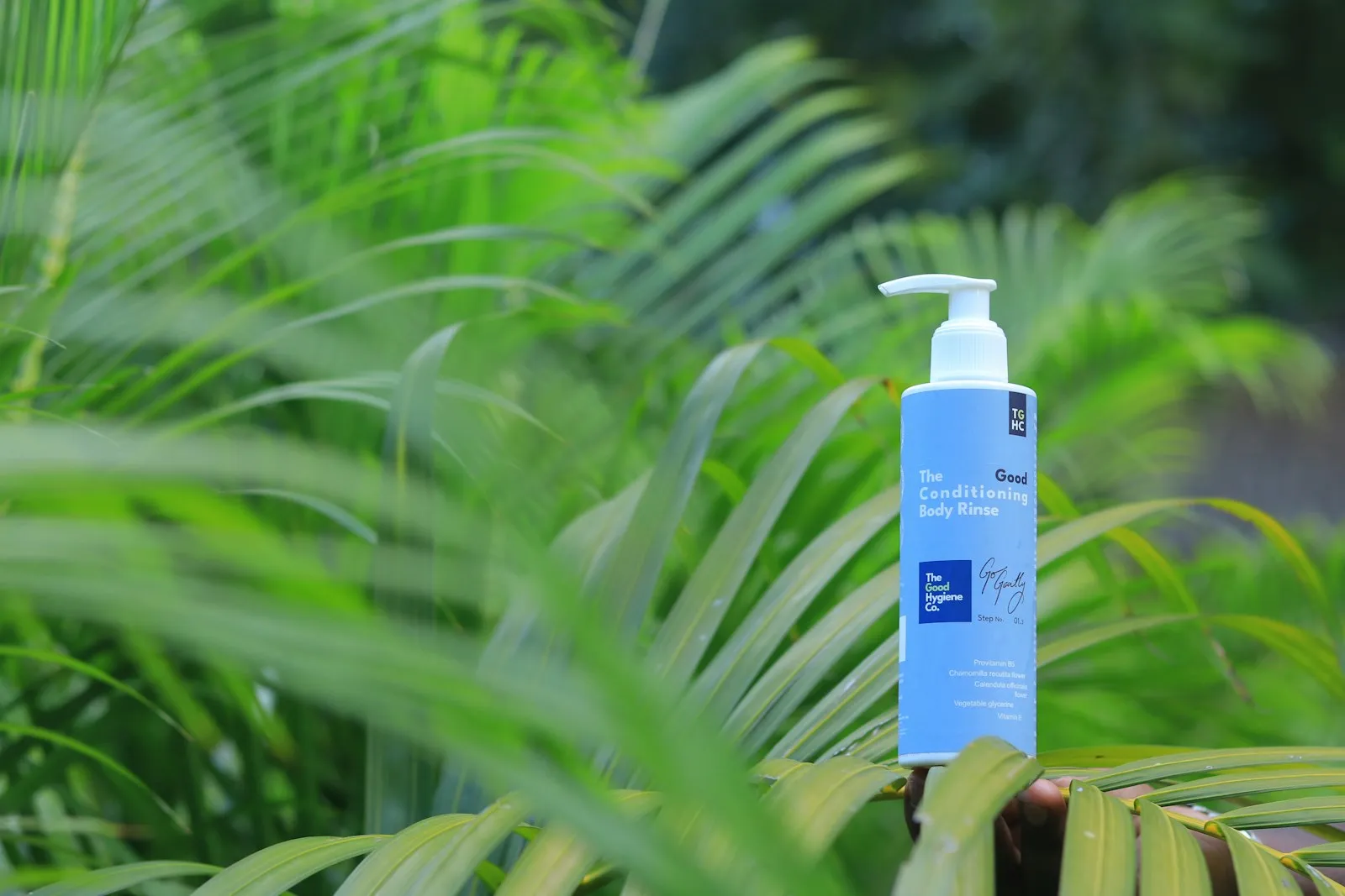 Soft, creamy body-wash lather in the shower
